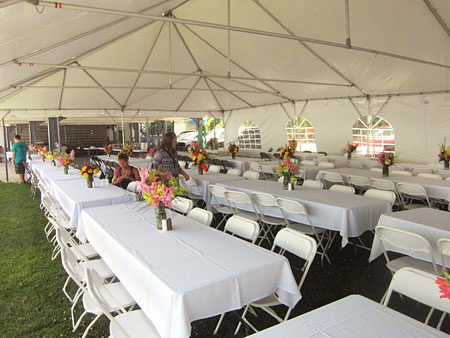 Seneca Lake Wedding Tent