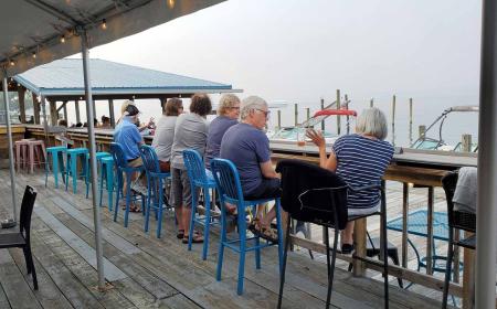 Dockside Grill Bar Seating